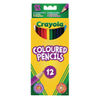 Crayola 12 Assorted Pencil Coloured Pencils (Pack of  12) 3.3612