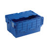 Attached Lid Container 54L Blue 375815