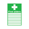 Safety Sign First Aiders 300x200mm PVC FA01926R