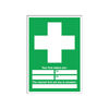 Safety Sign First Aid 600x450mm PVC E91A/R