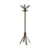 Alba Cafe Coat Stand 550x550x1760mm Dark Wood PMCAFE