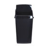 2Work Swing Top Bin 30 Litre Black 2W810011