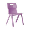 Titan 380mm Purple One Piece Chair (Pack of 10)