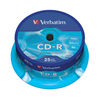 Verbatim CD-R Datalife Non-AZO 52x 700MB (Pack of 25) 43432