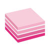 Post-it Notes Pink 76 x 76mm Colour Cube