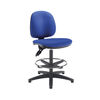 Arista Medium Back Draughtsman Chair 700x700x840-970mm Adjustable Footrest Blue KF815147