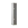 Two Compartment Locker 300x300x1800mm Dark Grey Door MC00009