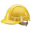 Beeswift Comfort Vented Safety Helmet ABS Shell Yellow BBVSHY