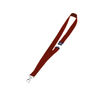 Durable Name Badge Lanyard with Safety Release 20mm Red (Pack of 10) 8137/03