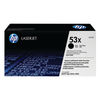 HP 53X LaserJet Toner Cartridge High Yield Black Q7553X