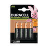 Duracell Rechargeable AA NiMH 1300mAh Batteries (Pack of 4) 81367177