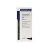 Staedtler Lumocolour Pen Permanent Fine Blue (Pack of 10) 318-3