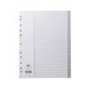 Concord Index 1-31 A4 Polypropylene Grey 62805