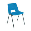Jemini Blue Polypropylene Stacking Chair