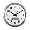 Acctim Meridian Radio Controlled Wall Clock Aluminium 74447