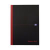 Black n' Red Casebound Ruled Hardback Notebook A4 (Pack of 5) 100080446