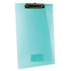 Rapesco Clipboard Frosted Transparent Assorted SSHPPCBAS