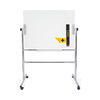 Bi-Office Glass Mobile Board Double-Sided Magnetic 1200x900mm GQR0350GR
