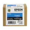 Epson T5802 Cyan Inkjet Cartridge C13T580200 / T5802 135 Sheets