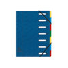 Exacompta Harmonika 7-Part File A4 Blue 55072E