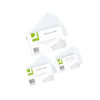 Q-Connect Record Card 203x127mm Ruled Feint White (Pack of 100) KF35206