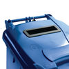 Confidential Waste Wheelie Bin 240 Litre Blue 377892