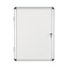 Bi-Office Enclore Magnetic Display Case Acrylic Door Aluminium Frame 4xA4 VT610109150