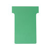 Nobo Light Green T-Card - Size 2 - (Pack of 100)