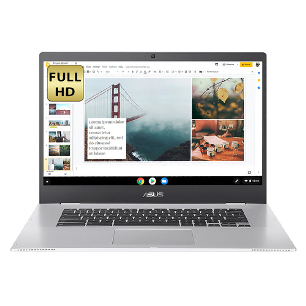 ASUS Chromebook 15.6' Full HD Intel Pentium Silver 4 GB