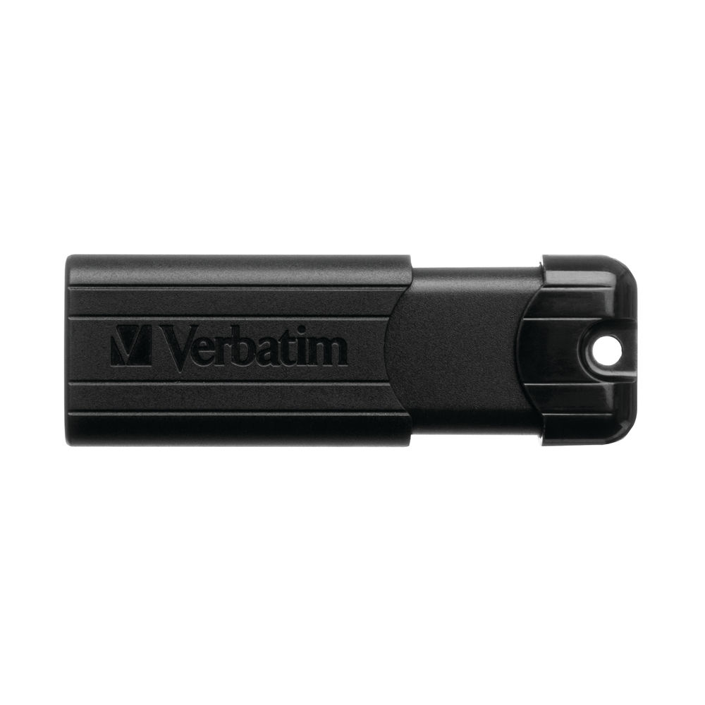 Verbatim Black PinStripe 64GB USB 3.0, Flash Drive