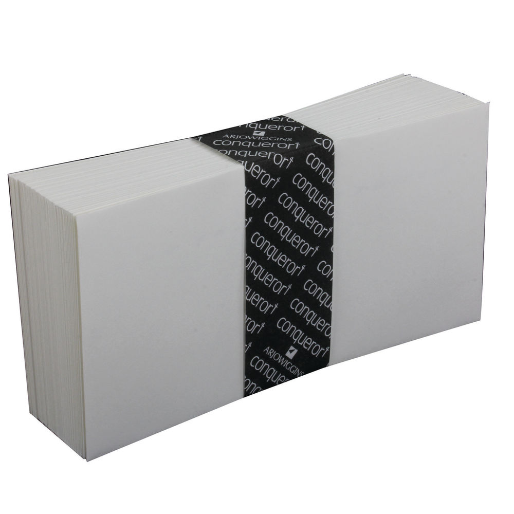 Conqueror White High Wove Peel/Seal Plain DL Envelopes 120gsm, Pk500 - CWE1439HW