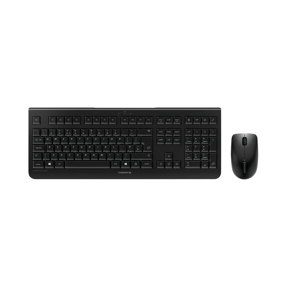 CHERRY DW3000 Black Wireless Keyboard and Mouse - JD-0710GB-2