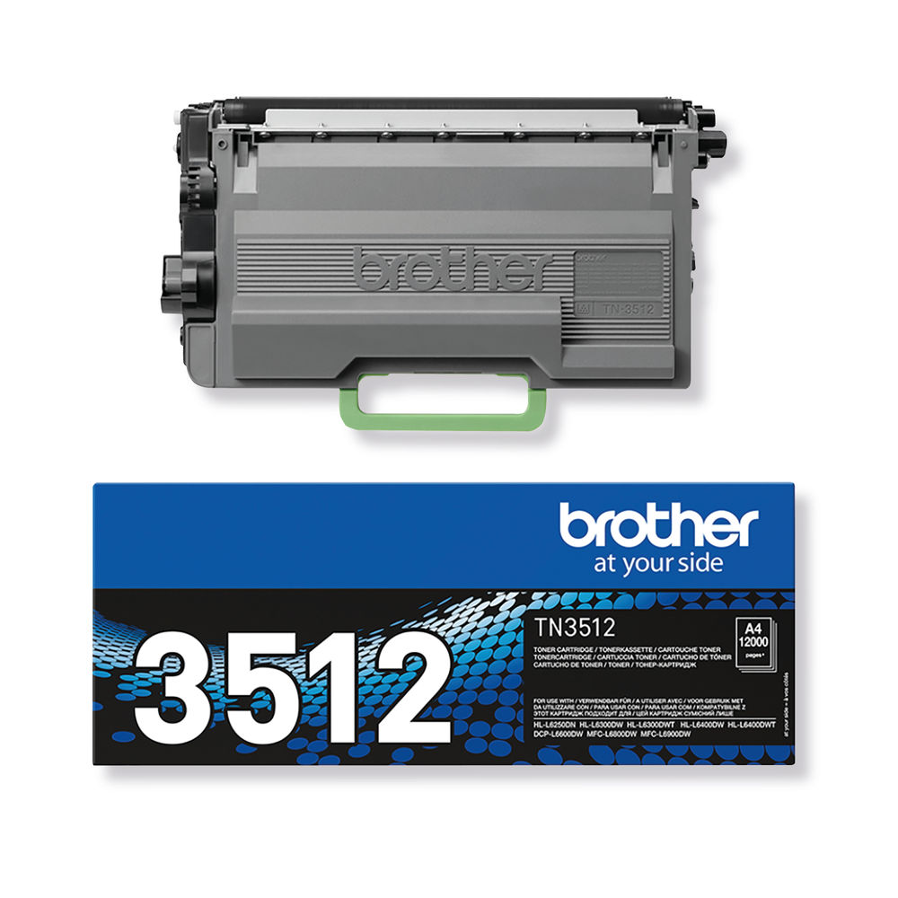 Brother TN-3512 Toner Cartridge Super High Yield Black TN3512