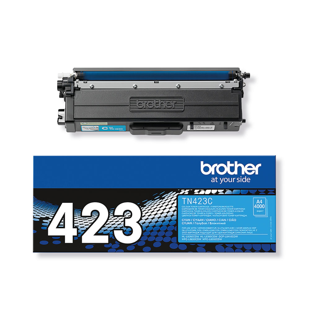 Brother TN423C High Capacity Cyan Toner Cartridge - TN423C