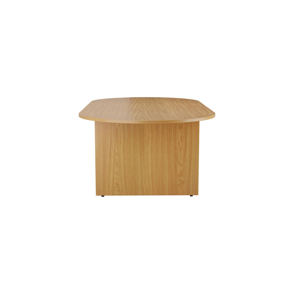 Jemini 1800x1000mm Nova Oak D-End Meeting Table