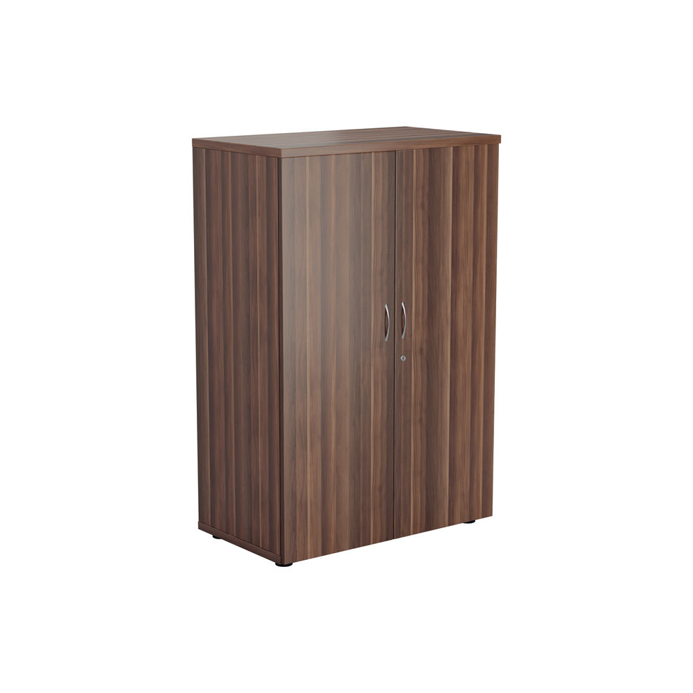 Jemini Wooden Cupboard 800x450x1200mm Dark Walnut KF810230