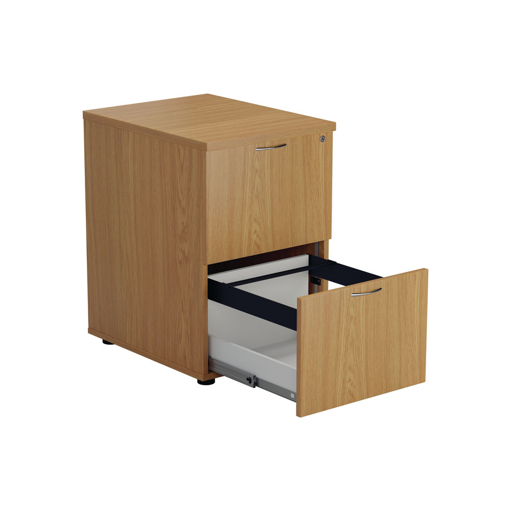 Jemini H710mm Nova Oak 2 Drawer Filing Cabinet