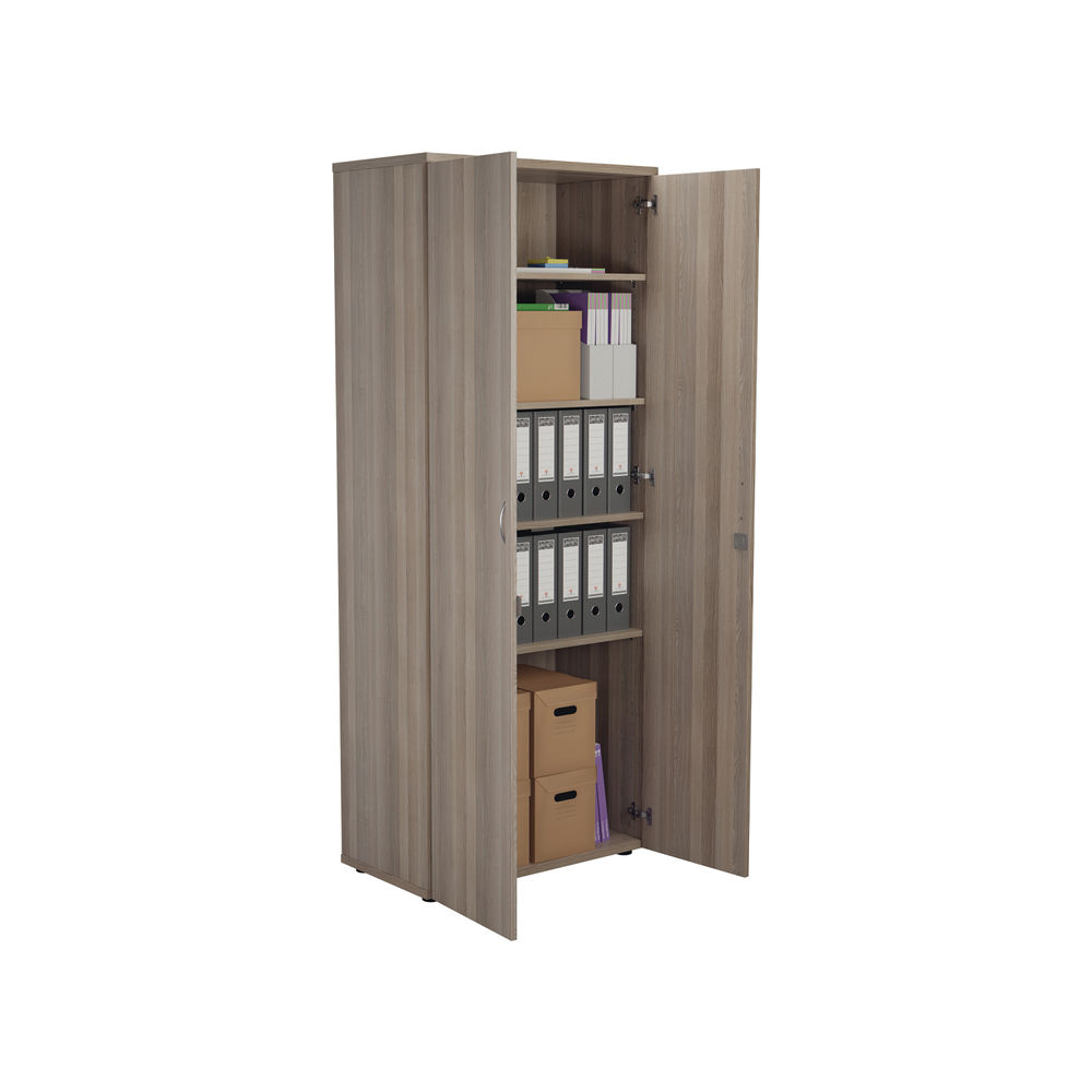 Jemini 2000 x 450mm Grey Oak Wooden Cupboard