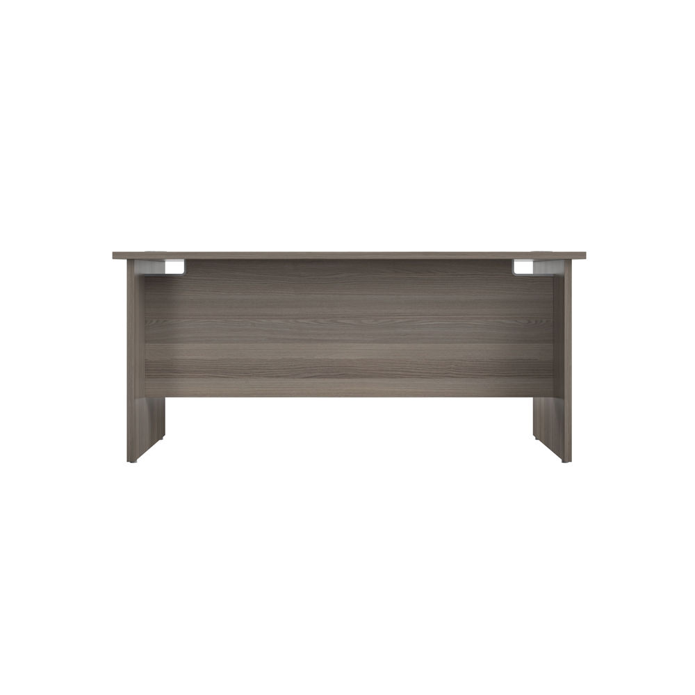 Jemini 1400x800mm Grey Oak Rectangular Panel End Desk