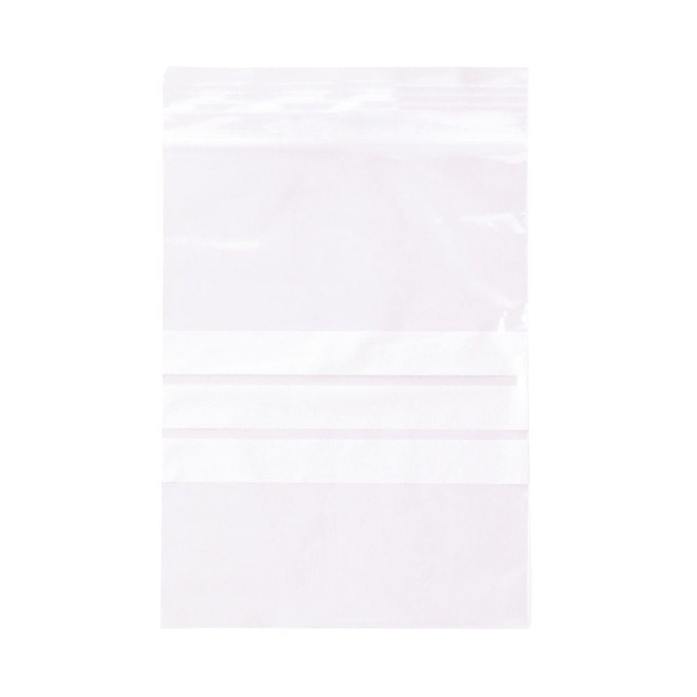 Write-on Minigrip Resealable Bag, 90 x 115mm - Pack of 1000 - GA-123