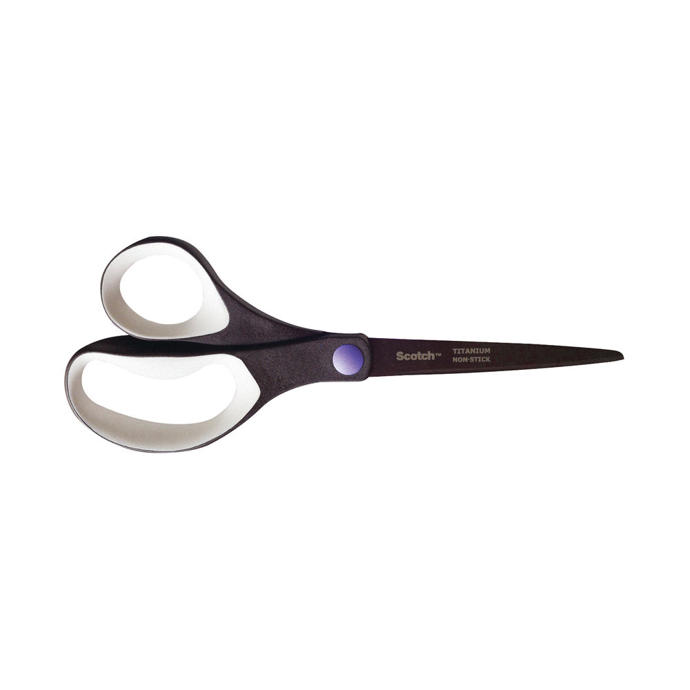 Scotch Black/White Non-Stick Titanium Scissors 200mm