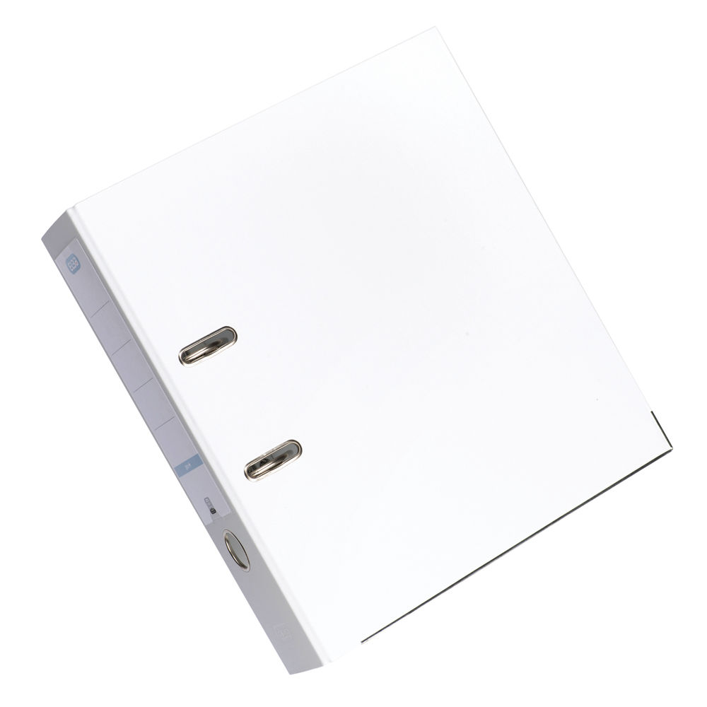 Elba A4 White 70mm Plastic Lever Arch File