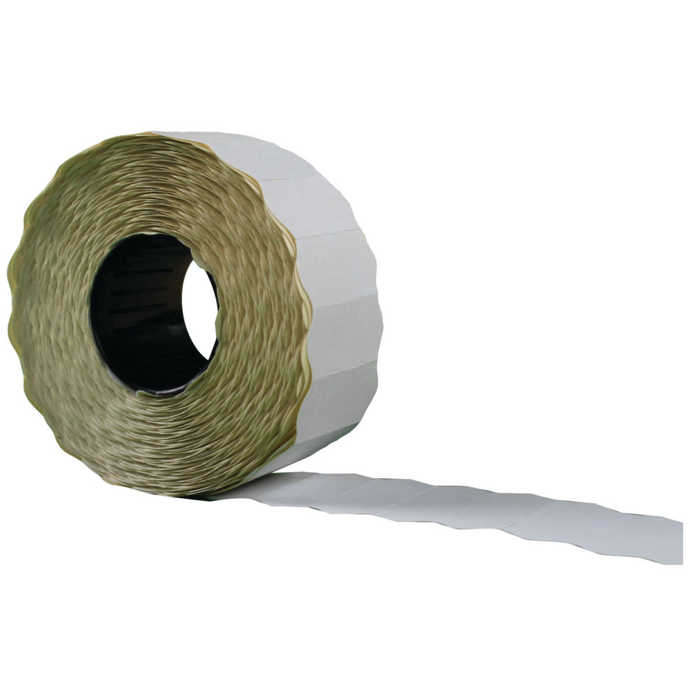 Avery Dennison 1-Line Permanent Label 12x26mm White (Pack of 15000) WP1226