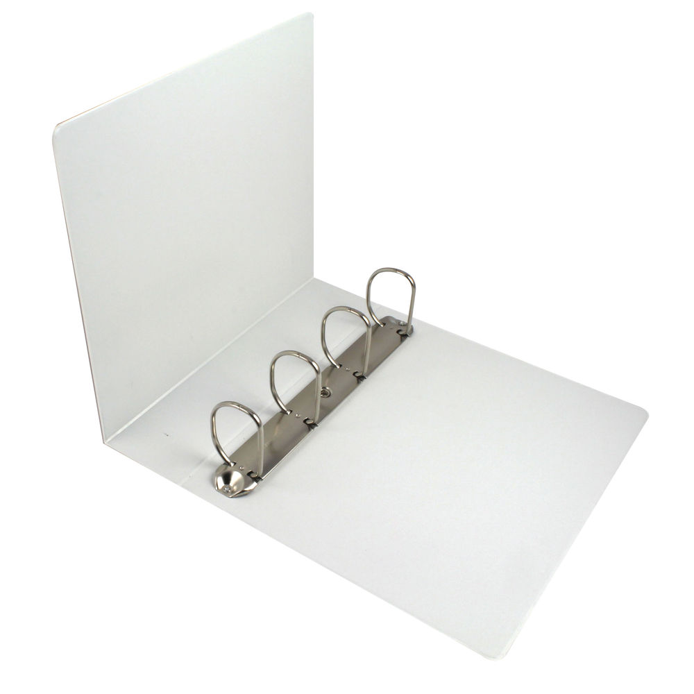 Esselte Presentation 4D Ring Binder 60mm A4 White 49706 OEM 49706