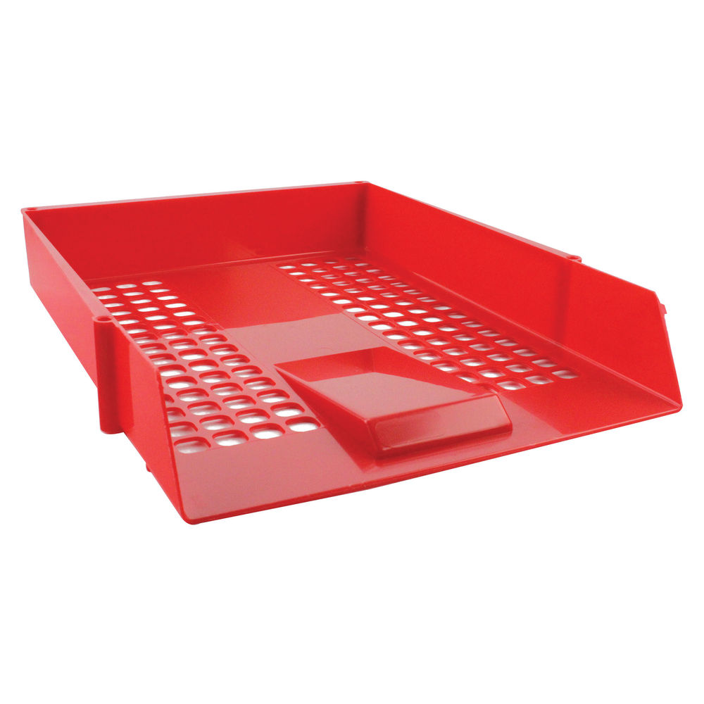 red document tray