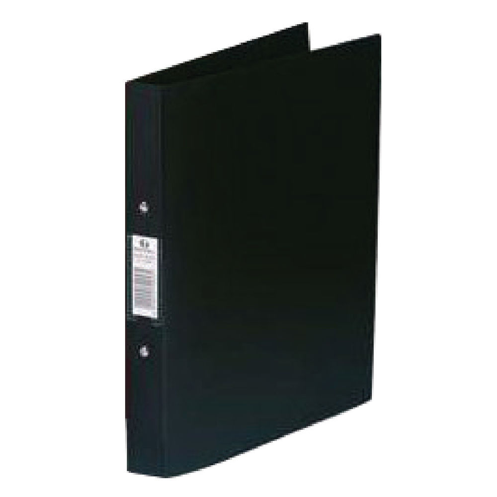 Rexel Budget 2 Ring Binder A4 Black (10 Pack) 13422BK