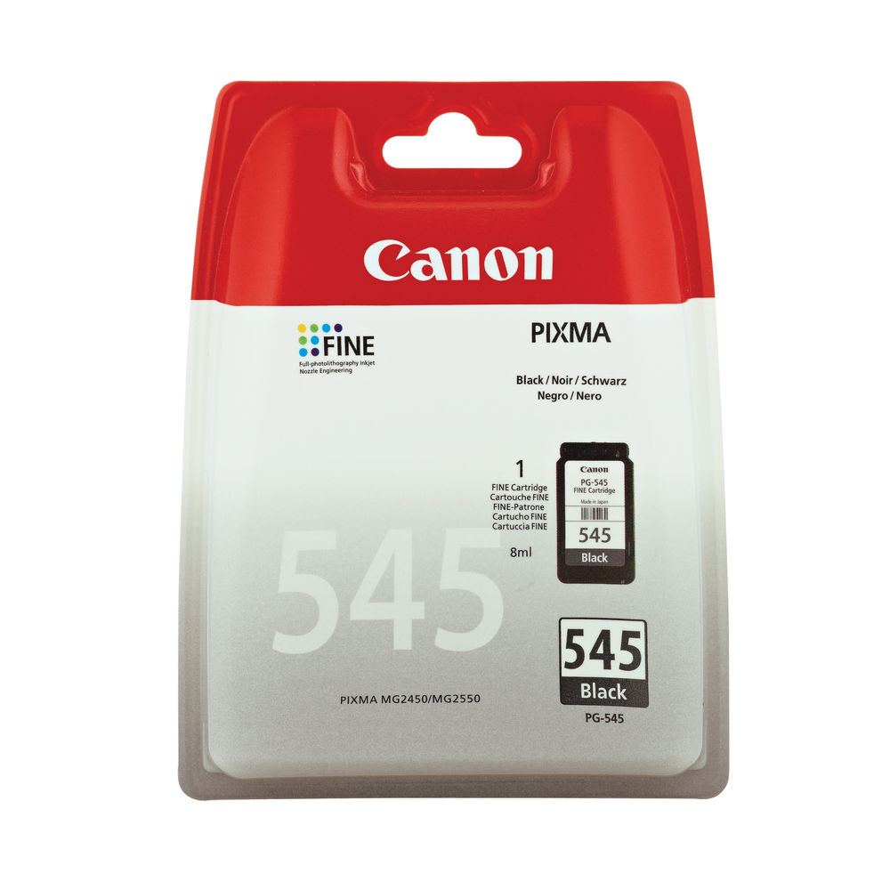 Canon PG-545 Black Inkjet Cartridge 8287B001