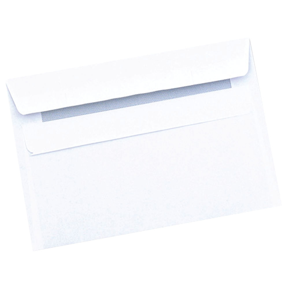Q Connect 114 X 162mm C6 Plain Envelopes Pack Of 1000 7042