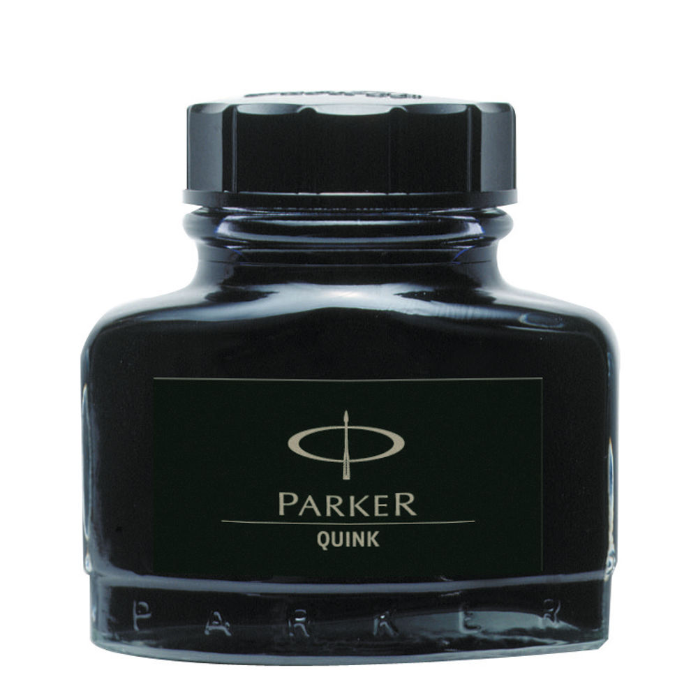 Parker Quink Black Permanent Ink Bottle 2oz S0037460