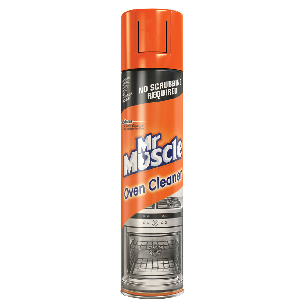 Mr Muscle Oven Cleaner 300ml (Self-scouring foaming formula) 667597